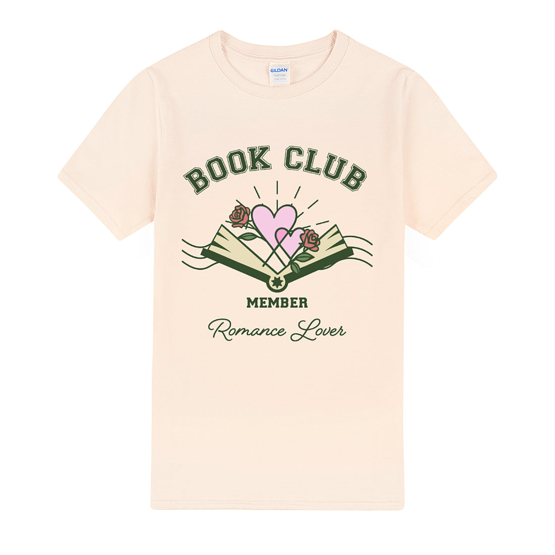 Book Club Romance Tee