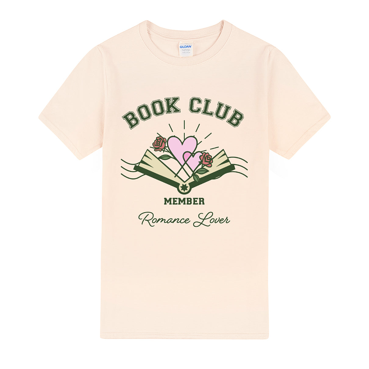 Book Club Romance Tee