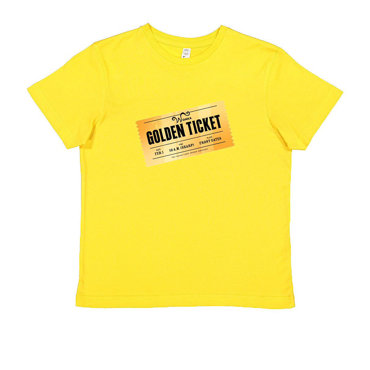 Golden Ticket Kids Tee | Printed Kids Clothing – The T-Shirt Co