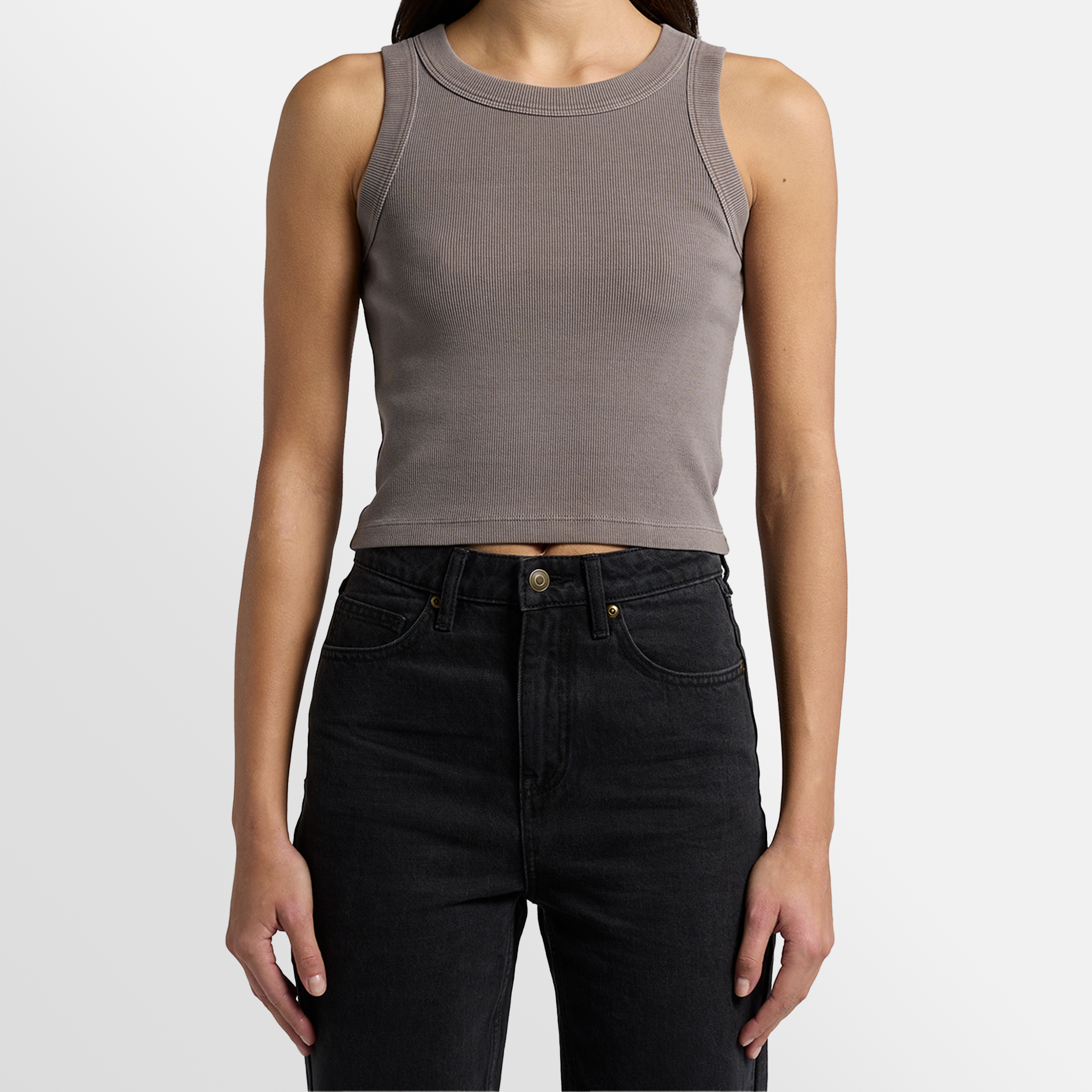 Rib Crop Tank - on request