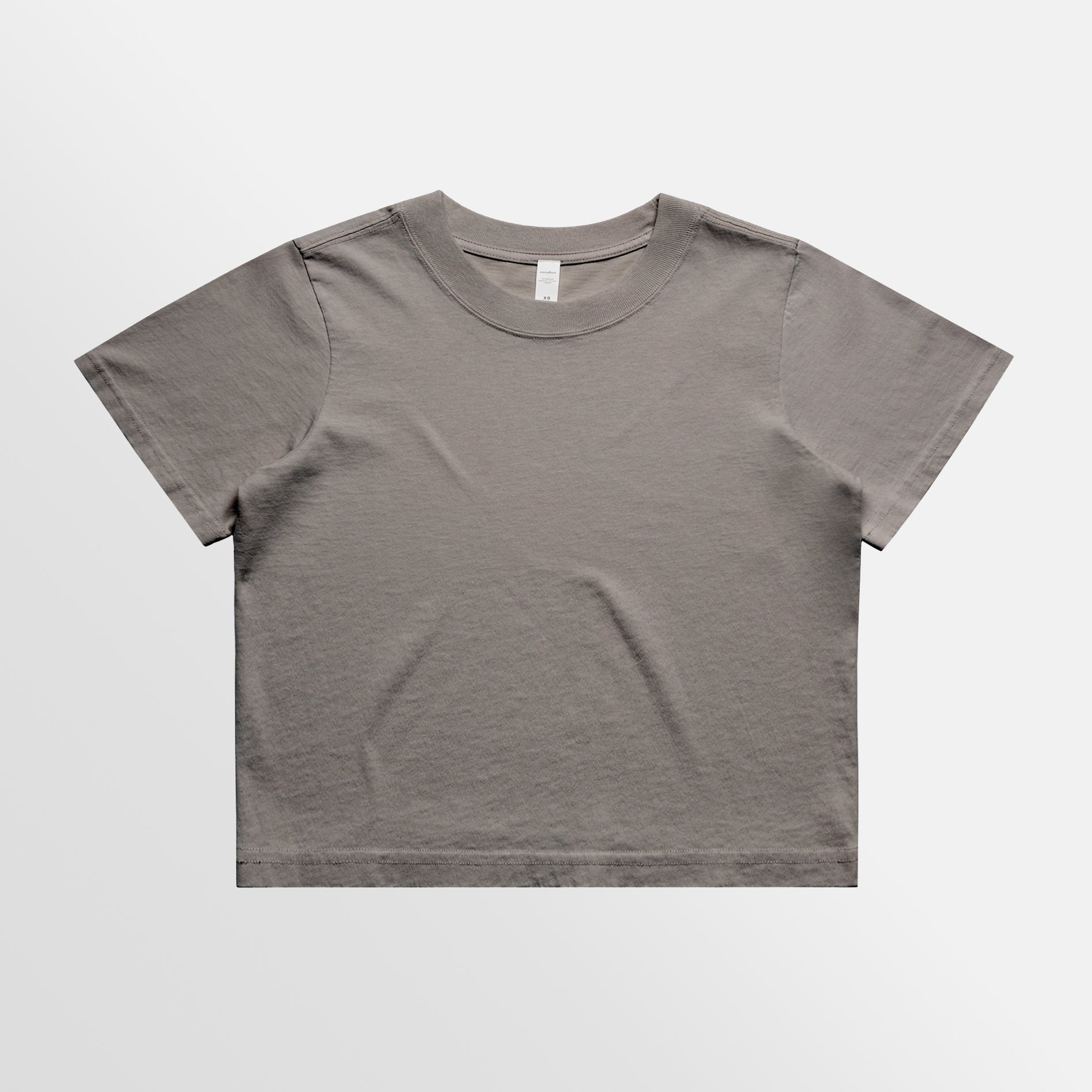 Heavy Faded Crop Tee - on request