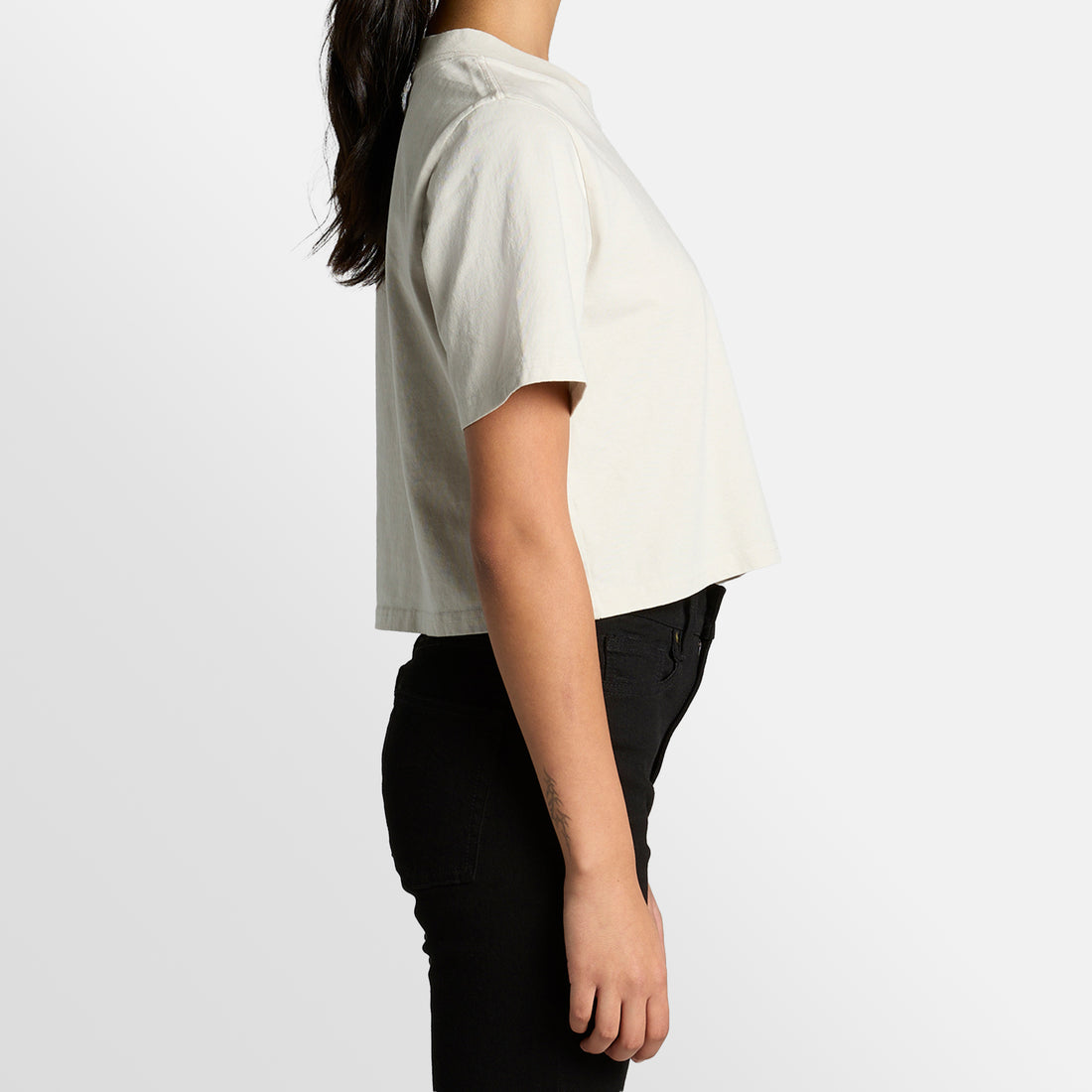 Heavy Faded Crop Tee - on request