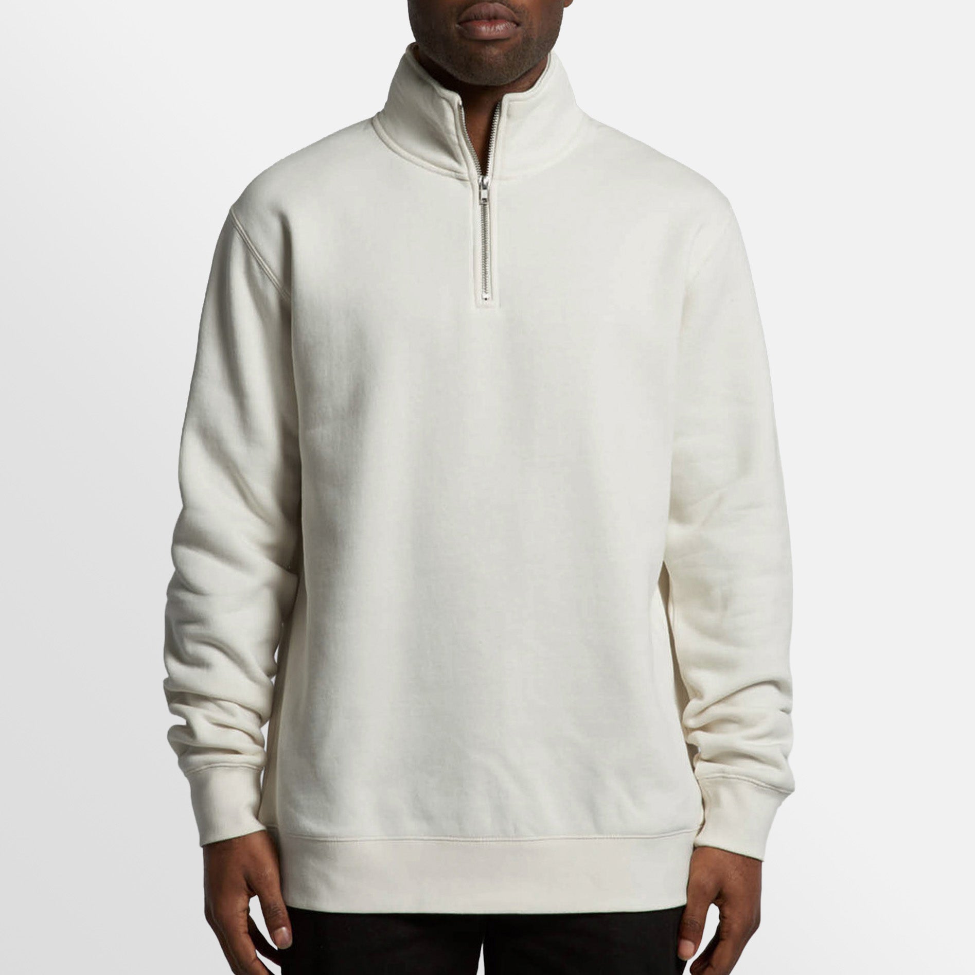 Stencil Half Zip Crew - on request