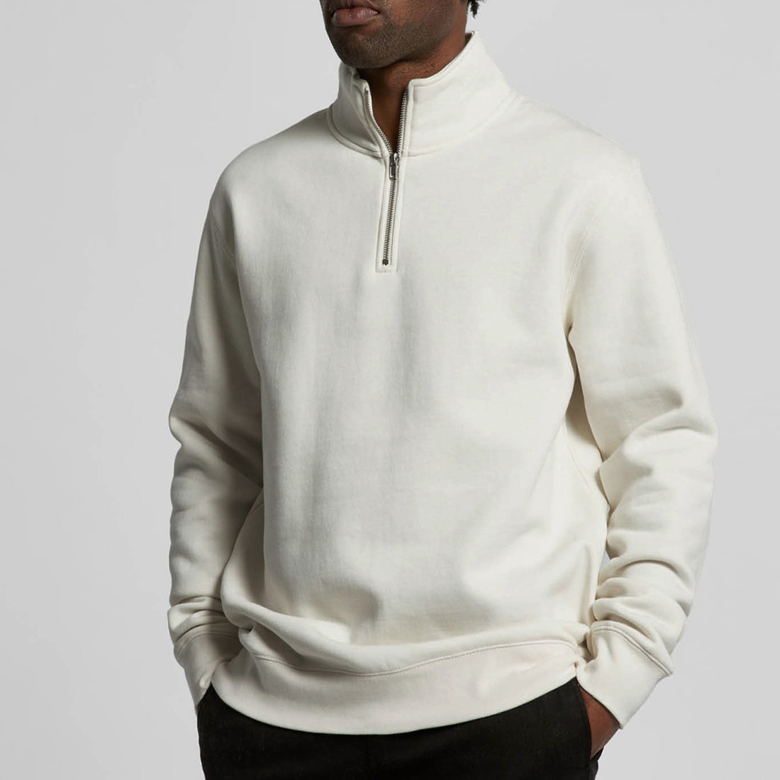 Stencil Half Zip Crew - on request