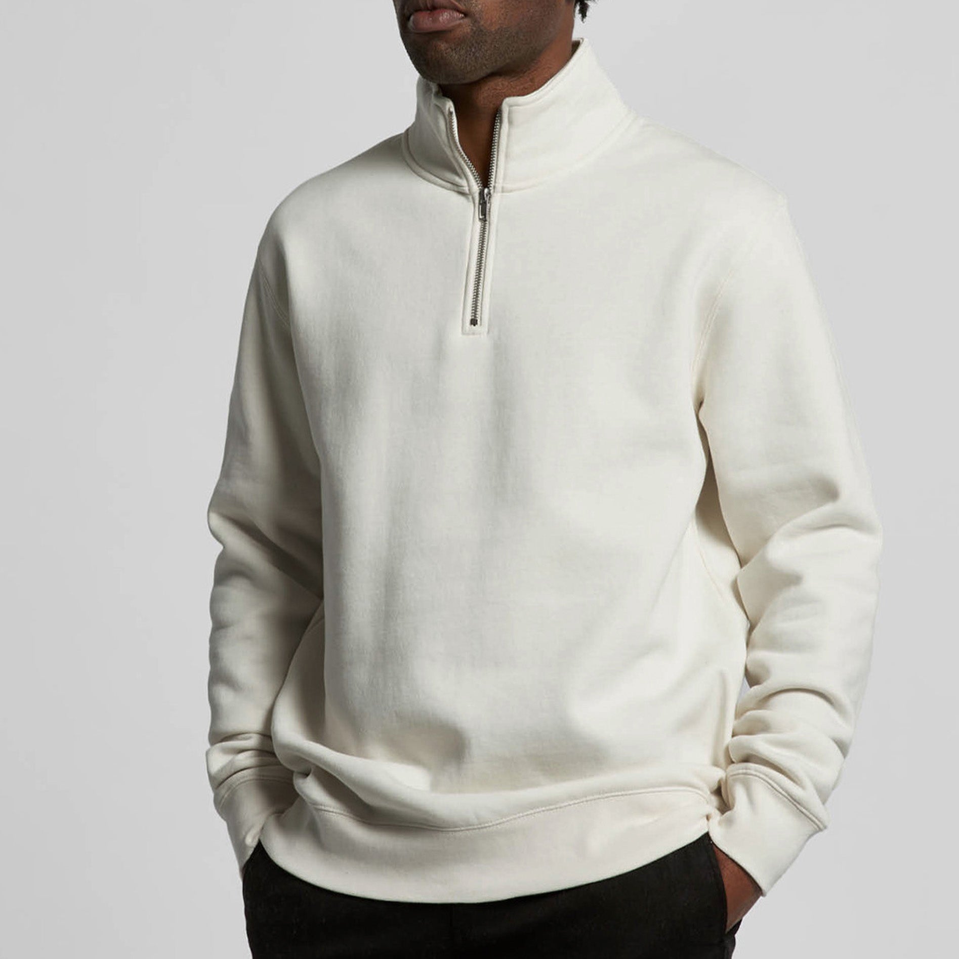 Stencil Half Zip Crew - on request