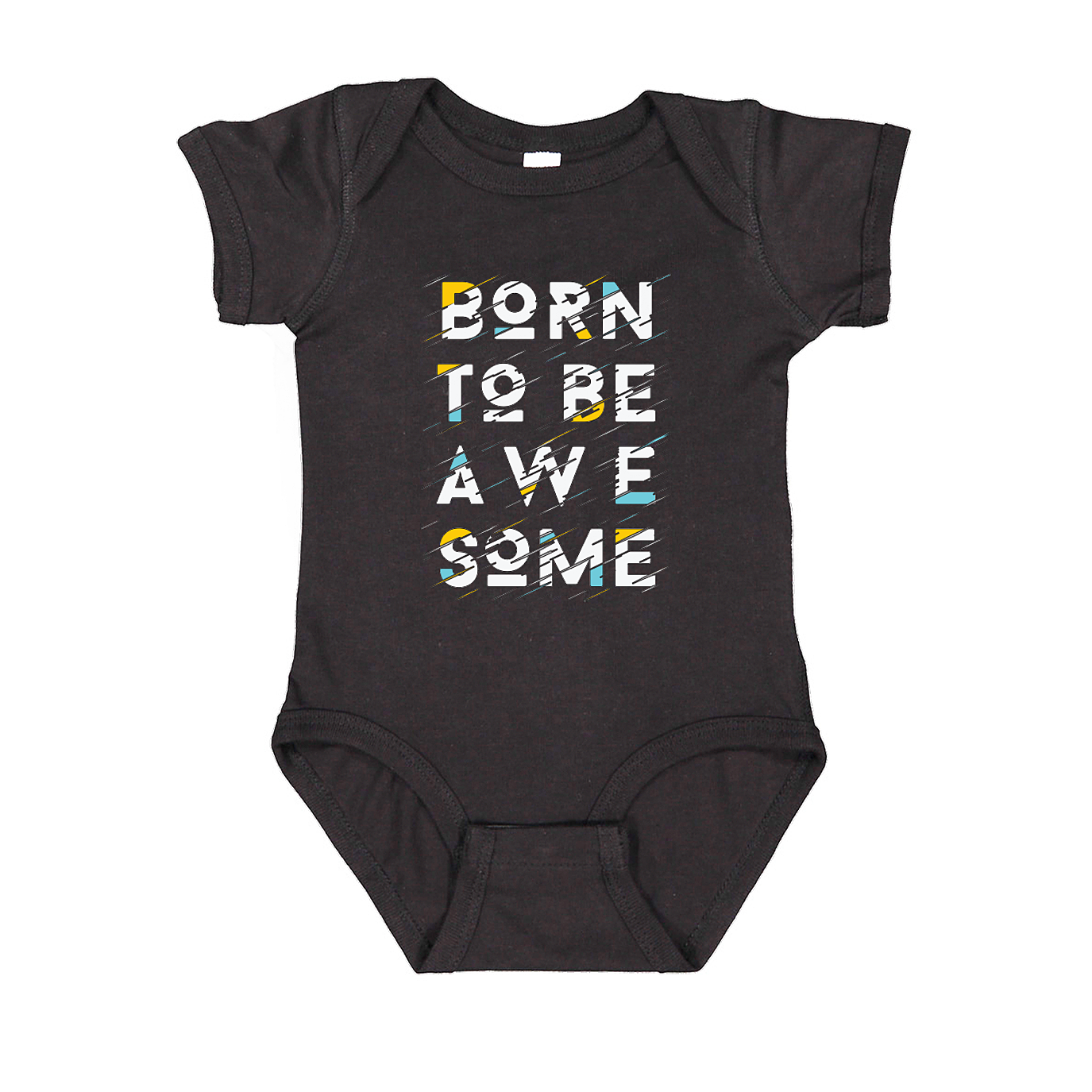 Born　Babies　Prints　T-Shirt　The　Awesome　–　for　Onesie　Co