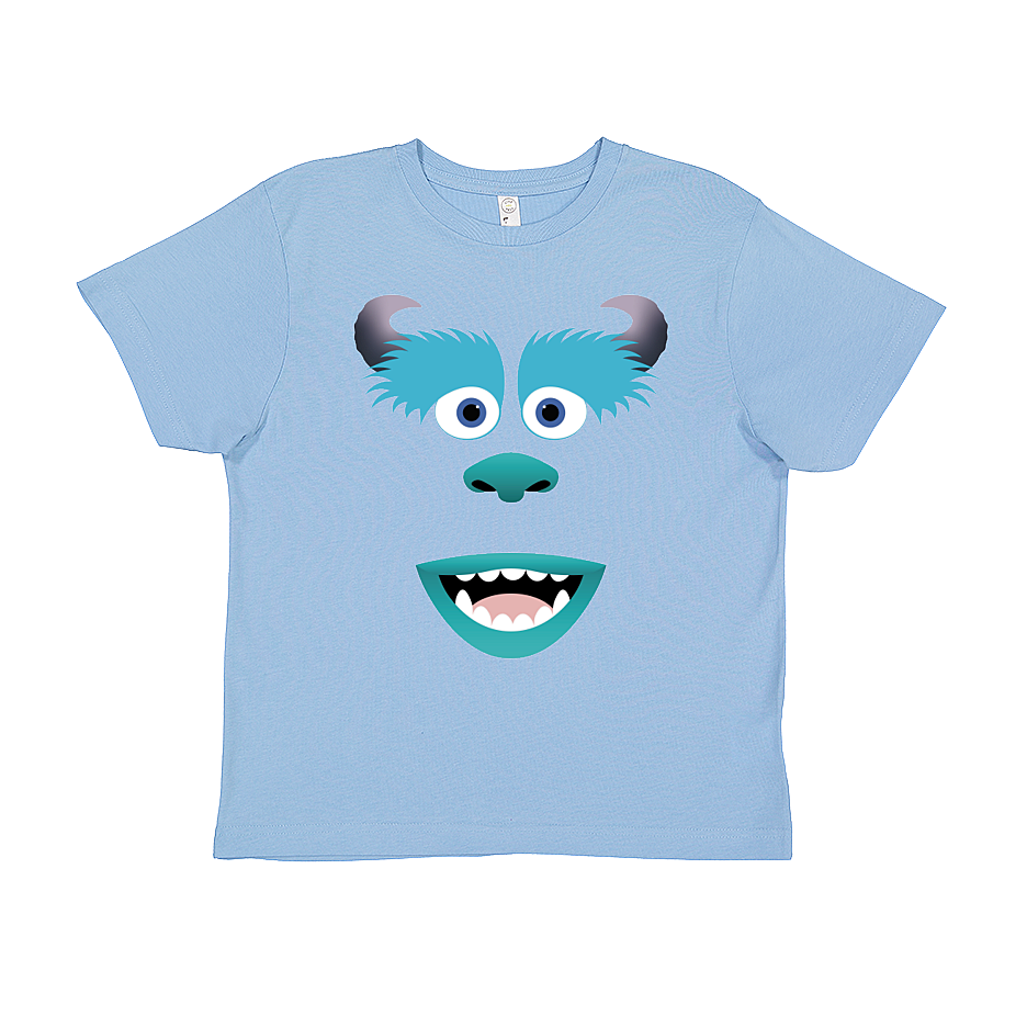 Friendly Blue Monster Kids Tee