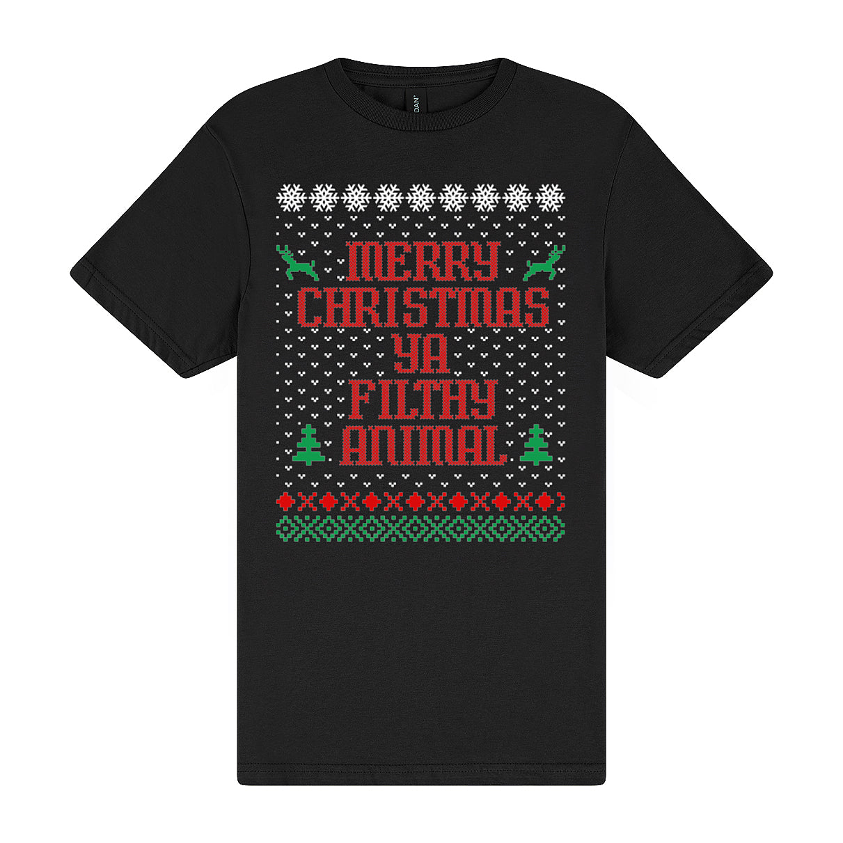 Merry Christmas Ya Filthy Animal Tee