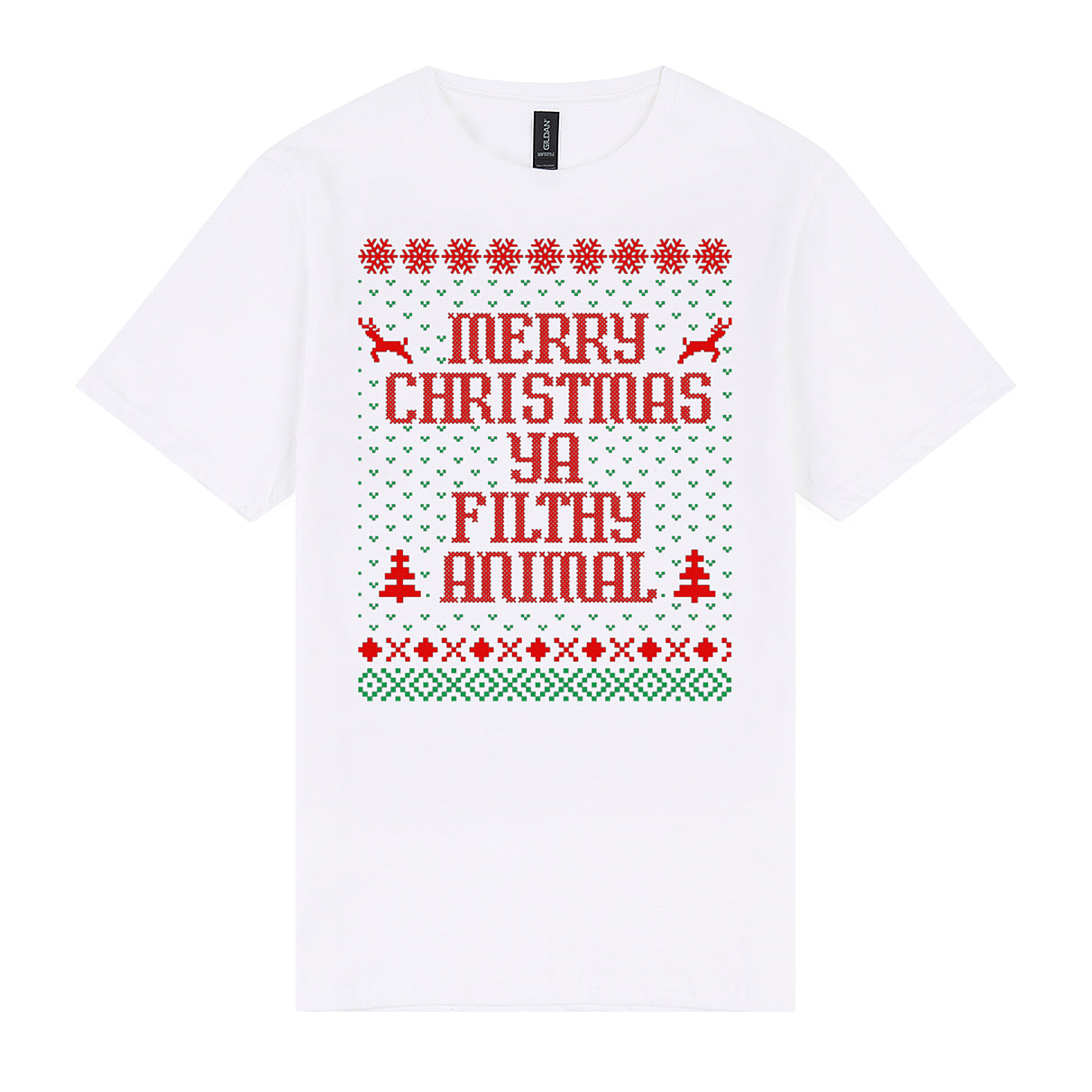 Merry Christmas Ya Filthy Animal Tee