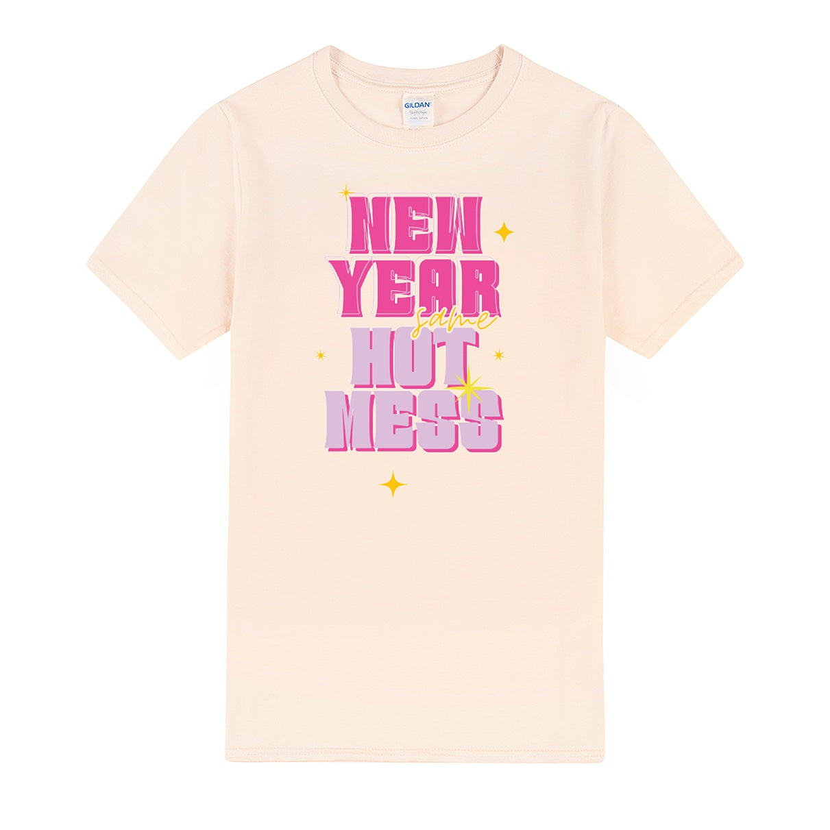 New year, same hot mess Softstyle Tee