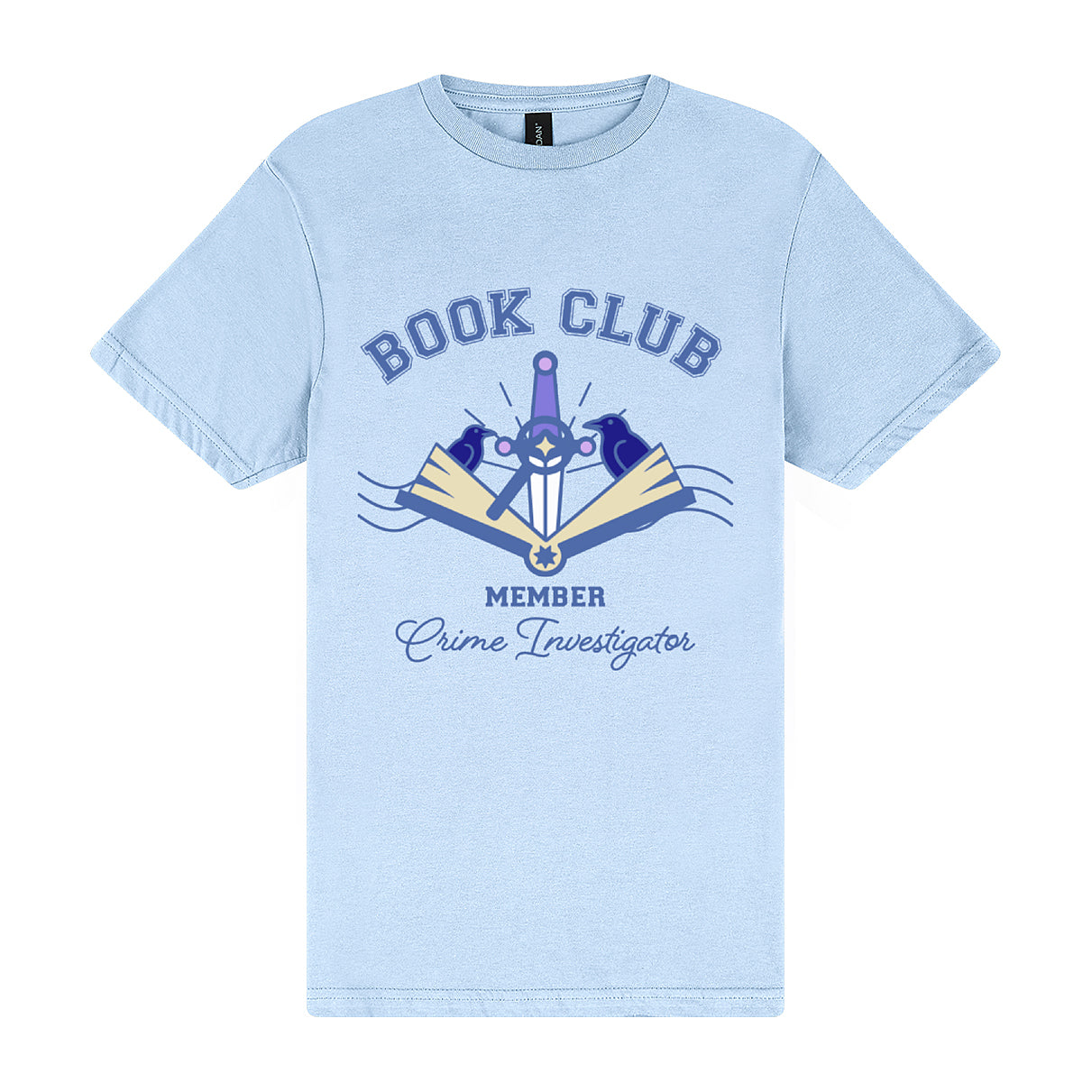 Book Club Crime Tee