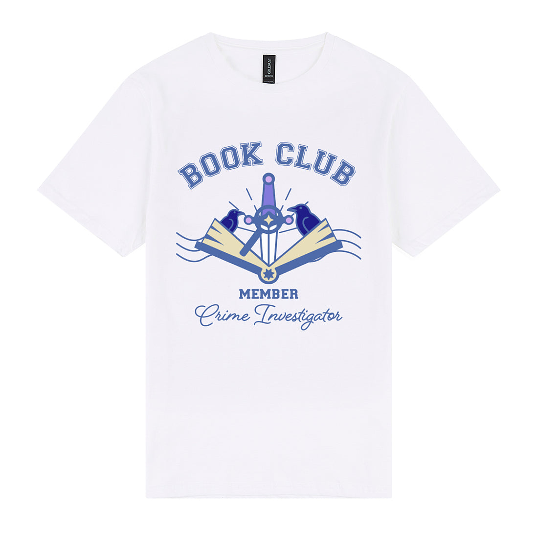 Book Club Crime Tee