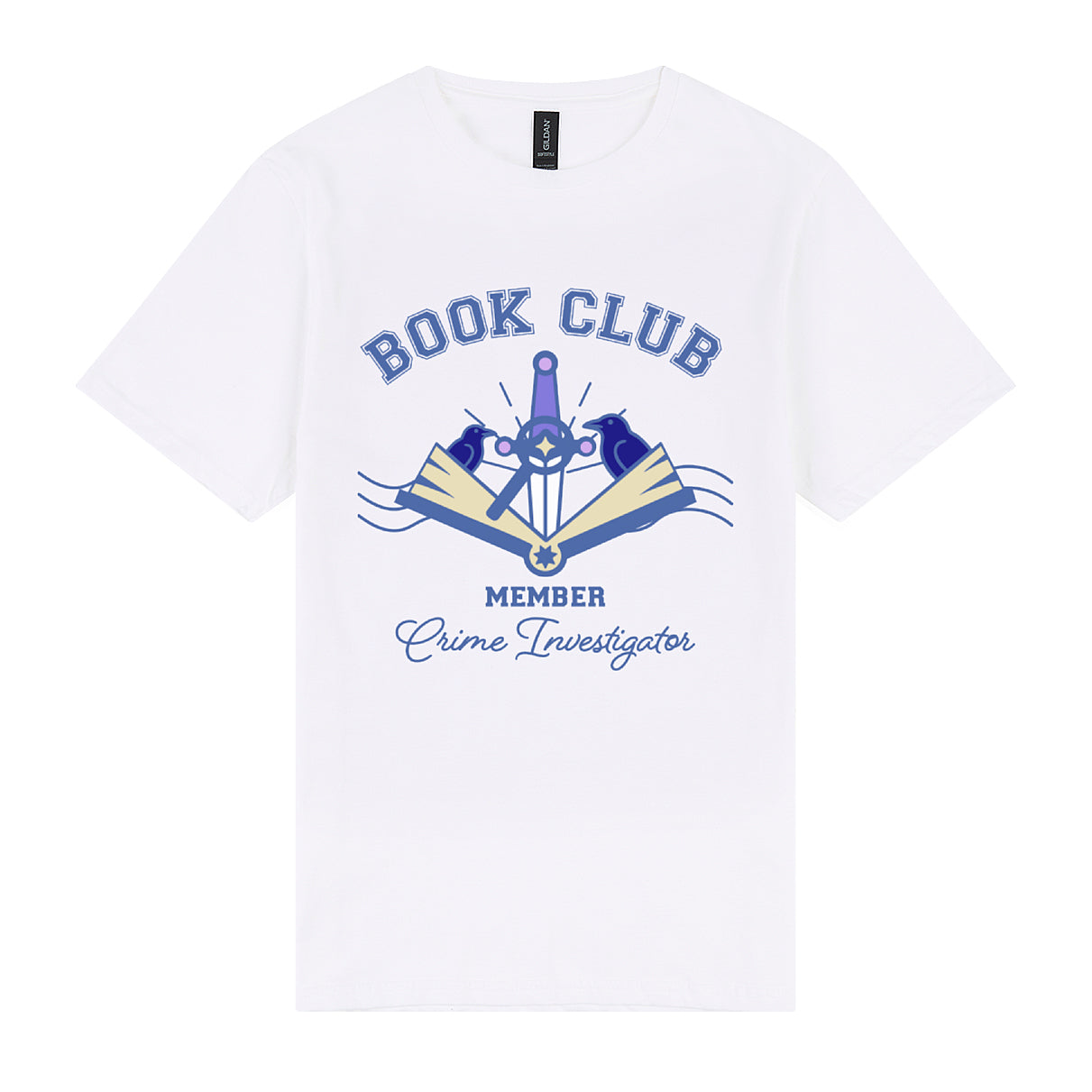 Book Club Crime Tee