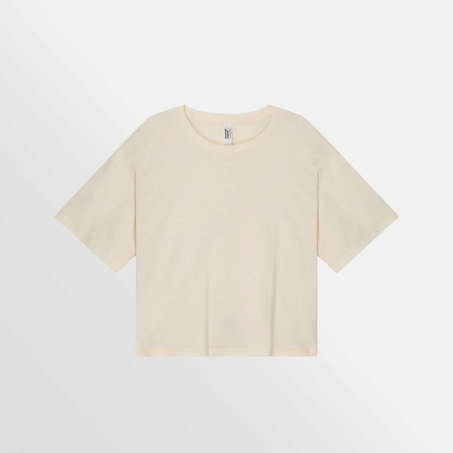 Boxy Cropped Tee - on request