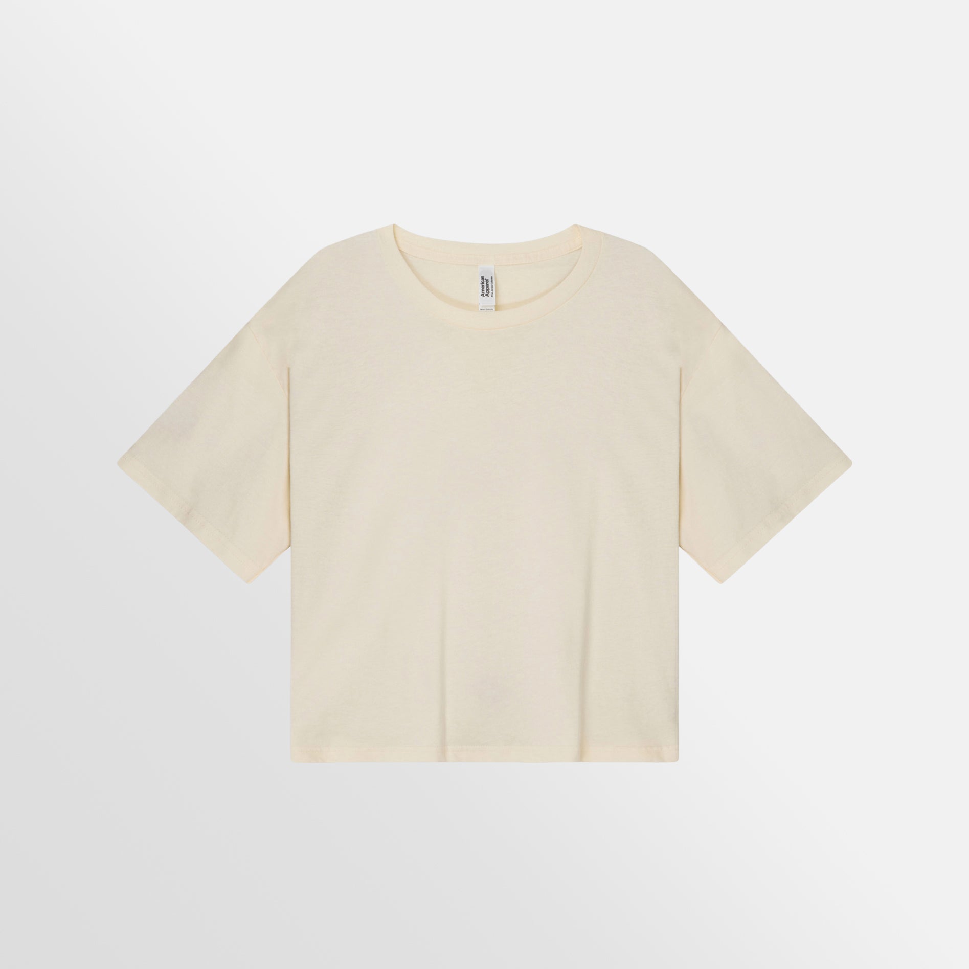 Boxy Cropped Tee - on request