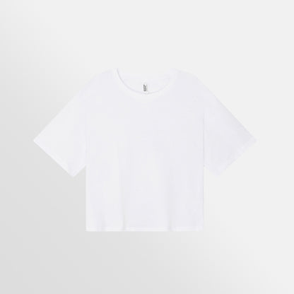 Boxy Cropped Tee - on request