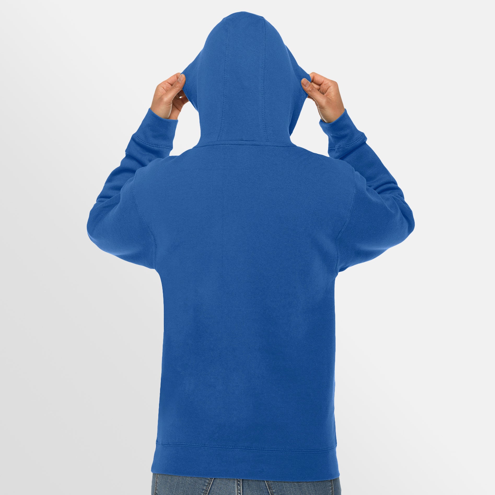 Royal blue hot sale pullover hoodie