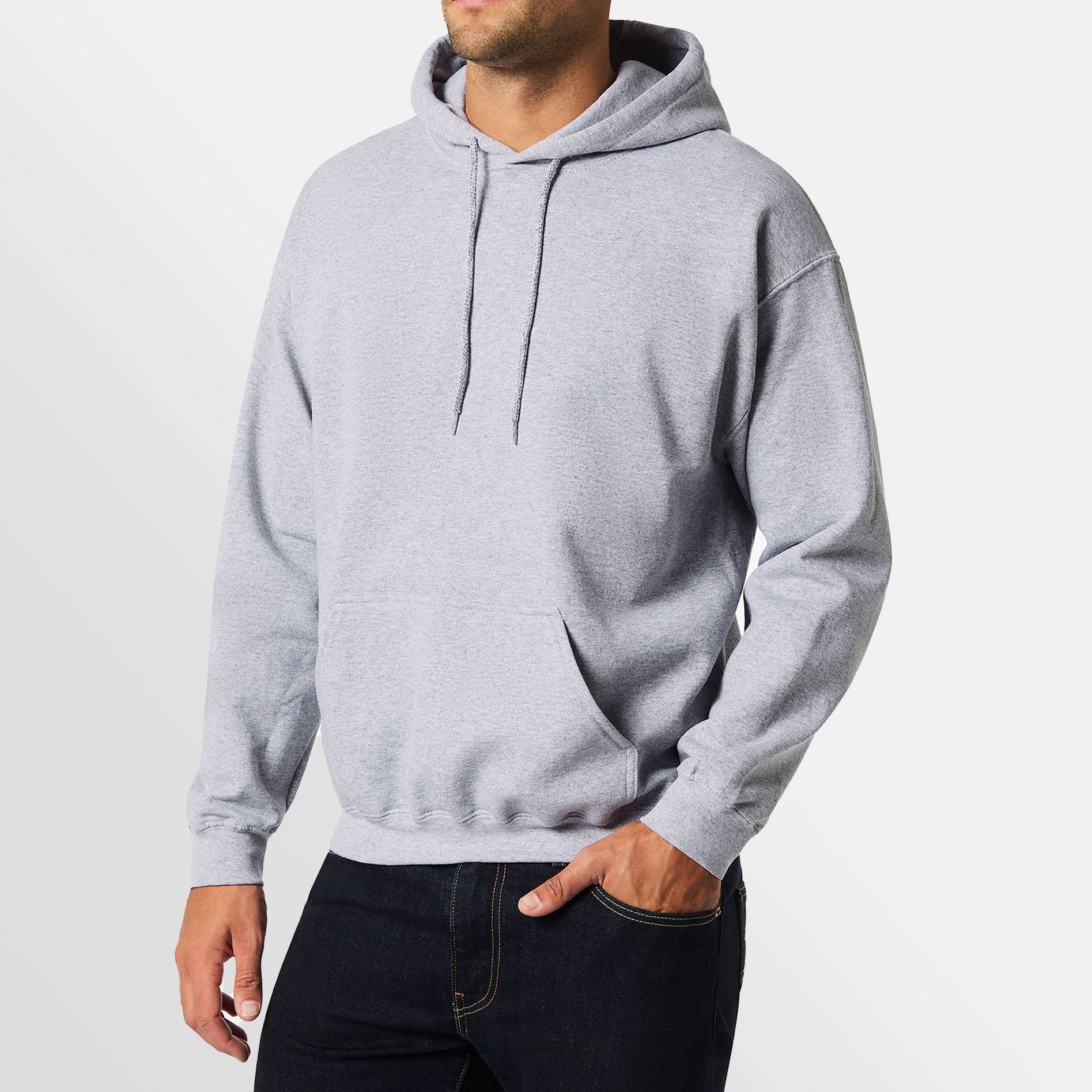 Grey hotsell basic hoodie