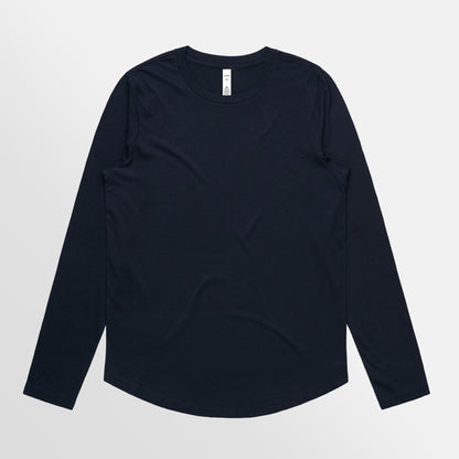 Maple Curve Long Sleeve Tee - on request