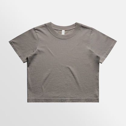 Heavy Faded Crop Tee - On Request