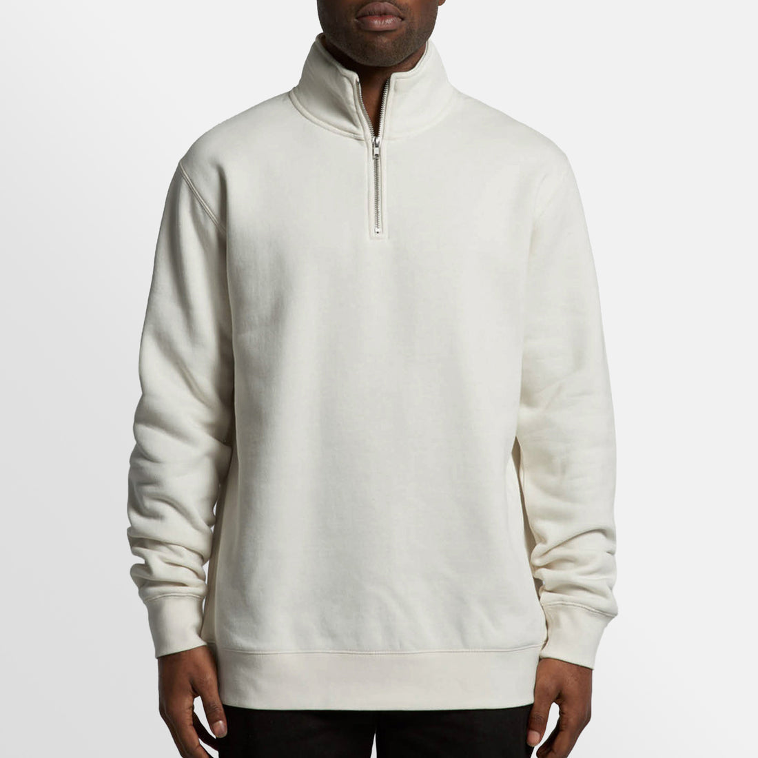 Stencil Half Zip Crew - on request