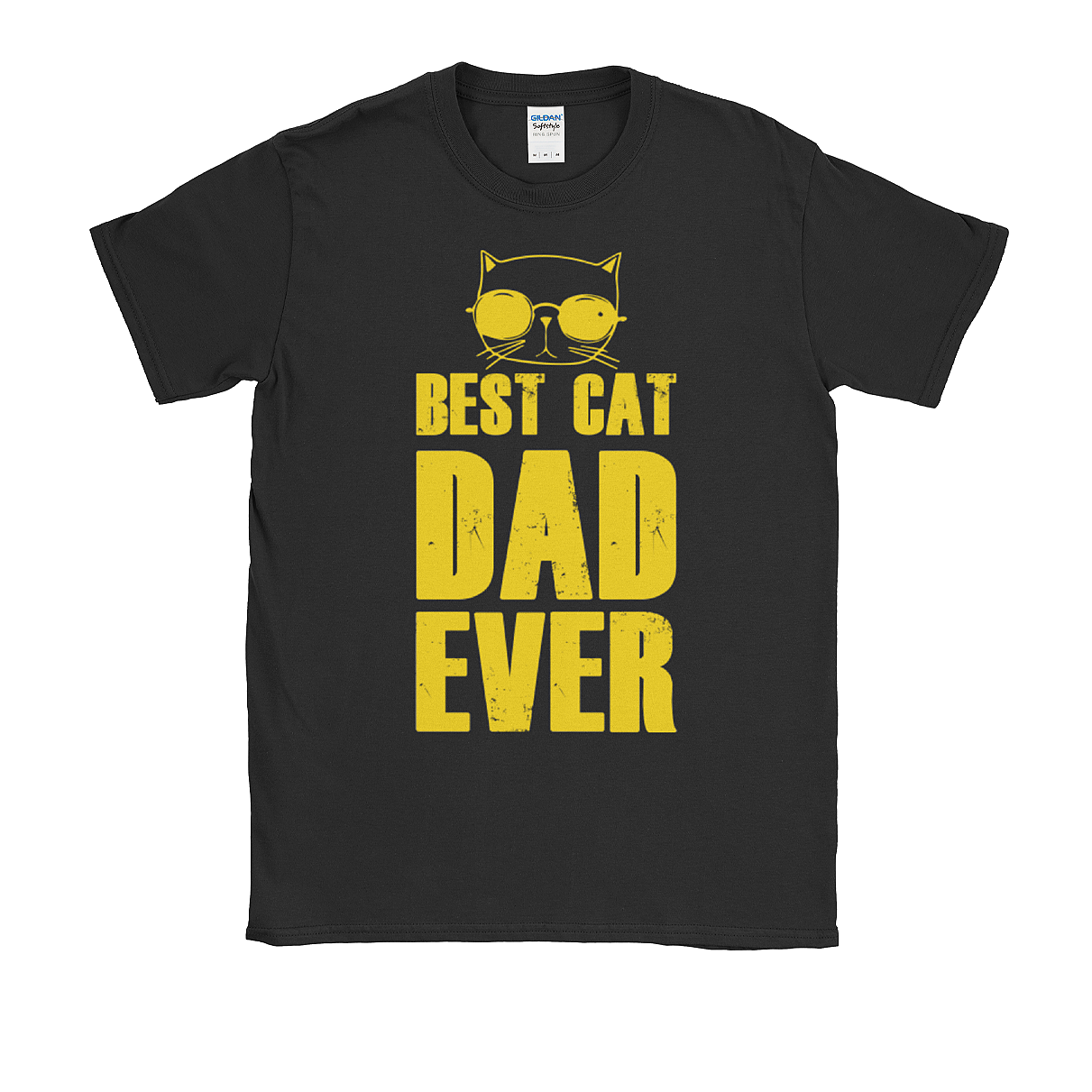 Best Cat Dad Softstyle Tee