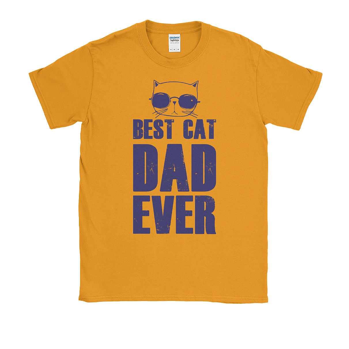 Best Cat Dad Tee | Funny Cat Dad Printed T-Shirts – The T-Shirt Co