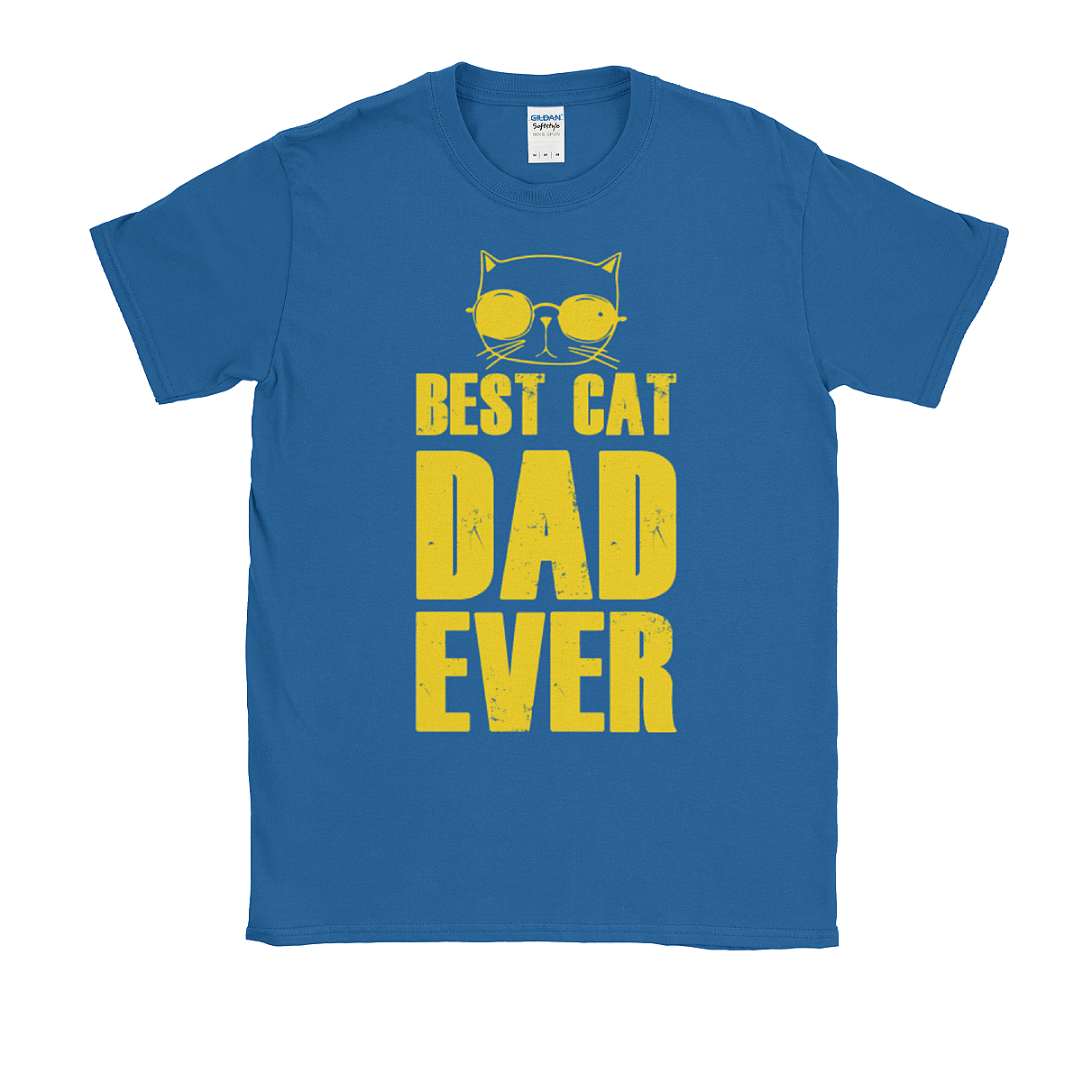 Best Cat Dad Softstyle Tee