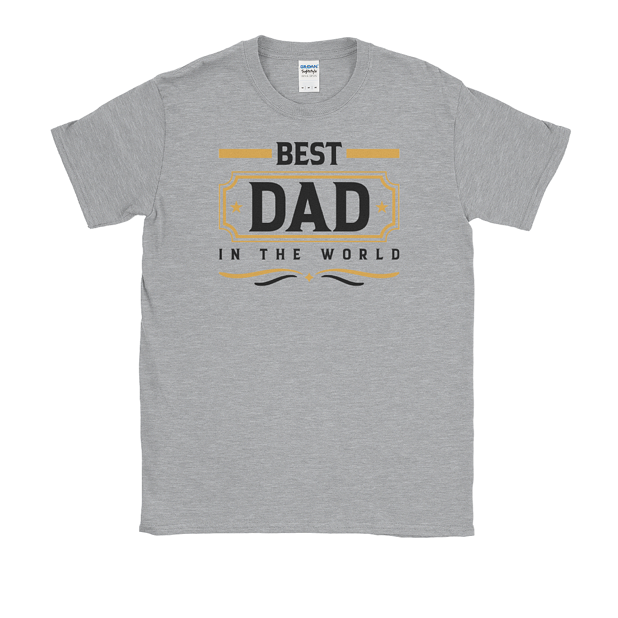 Best Dad in the World Softstyle Tee