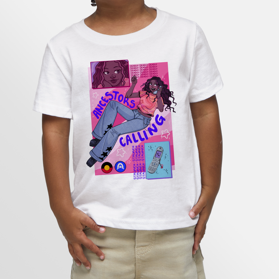 Ancestors Calling Kids Tee