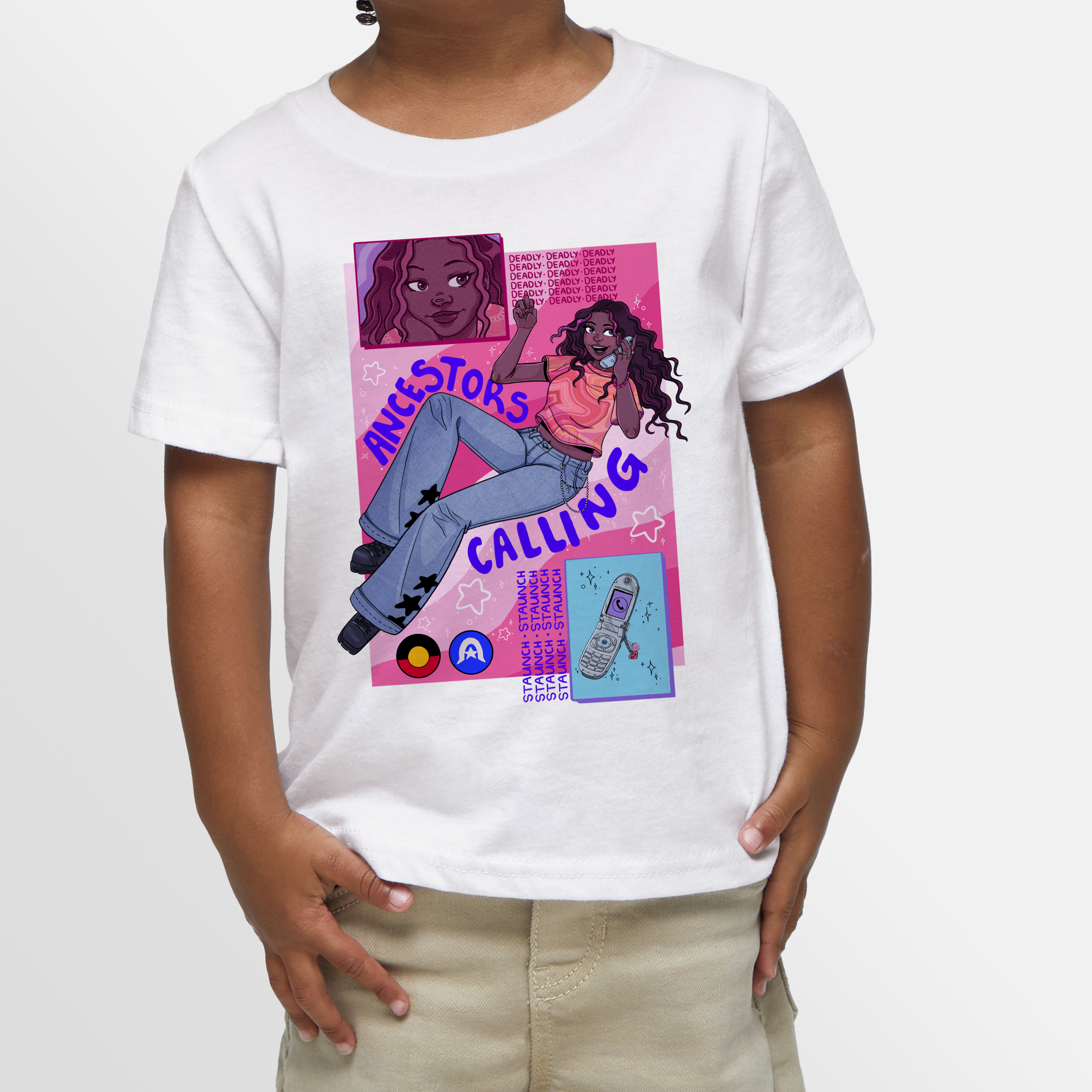 Ancestors Calling Kids Tee