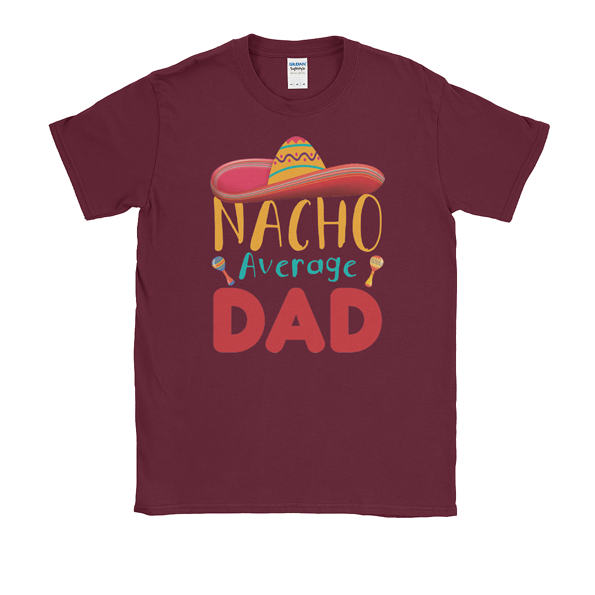Nacho Average Dad Softstyle Tee