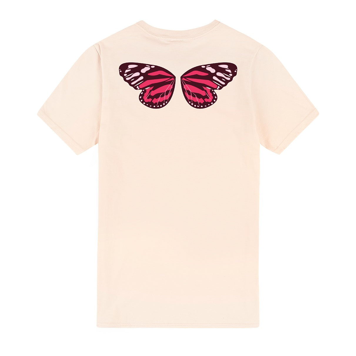 Pink Butterfly Wings Tee