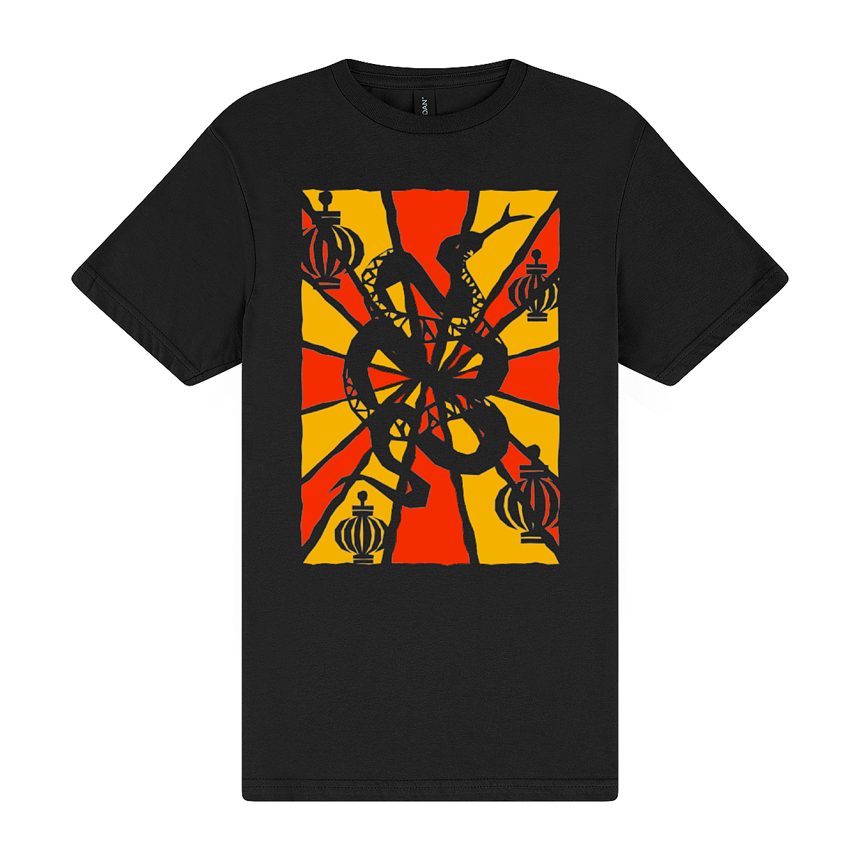 Graphic Snake Lantern Tee