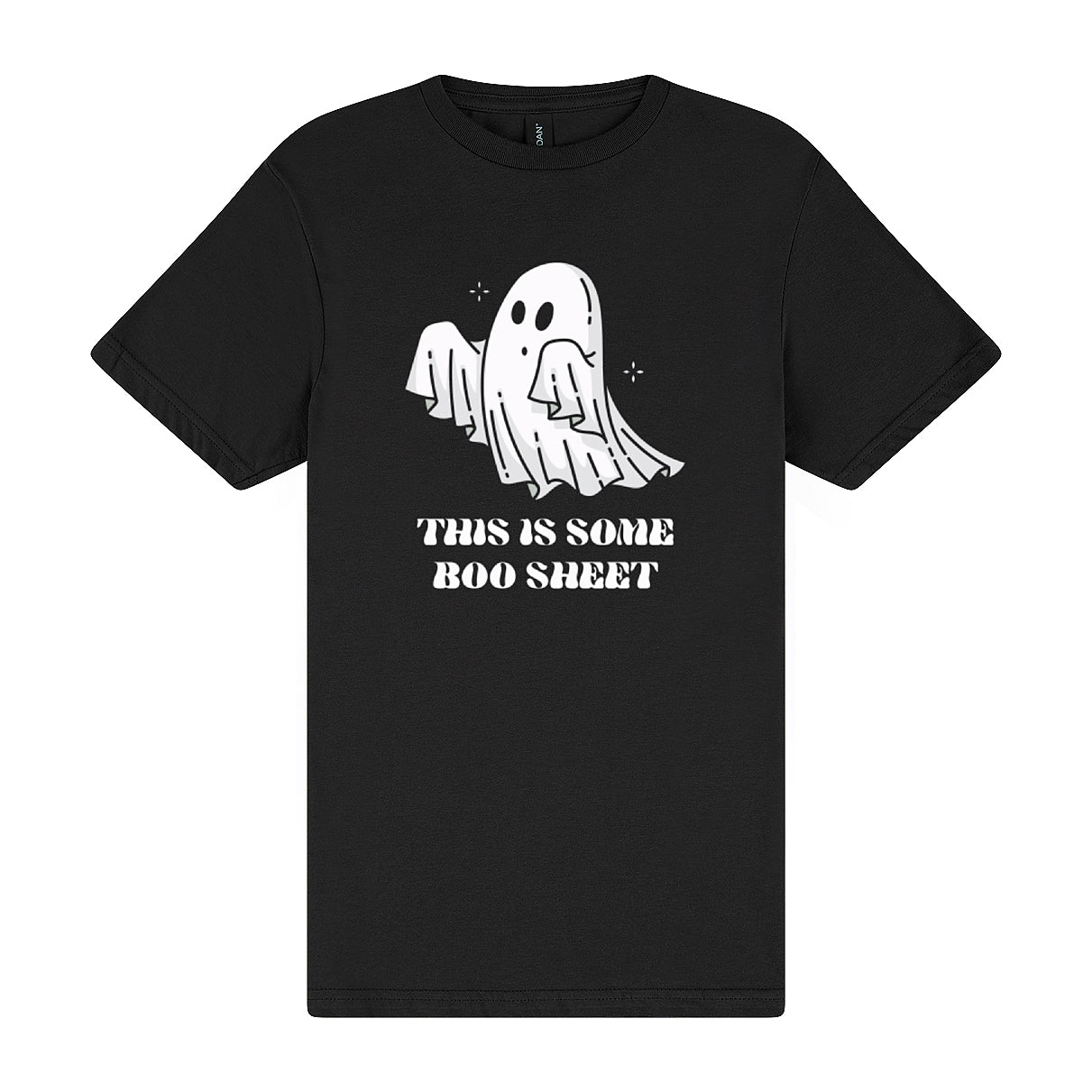 Boo Sheet Printed Tee | Funny Halloween Tees – The T-Shirt Co