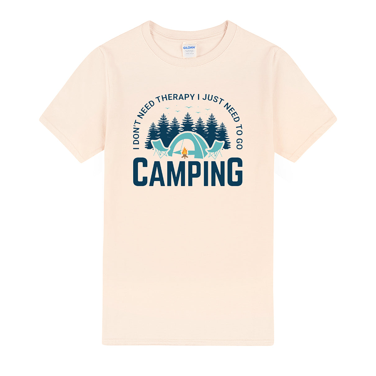 Camping Therapy Tee