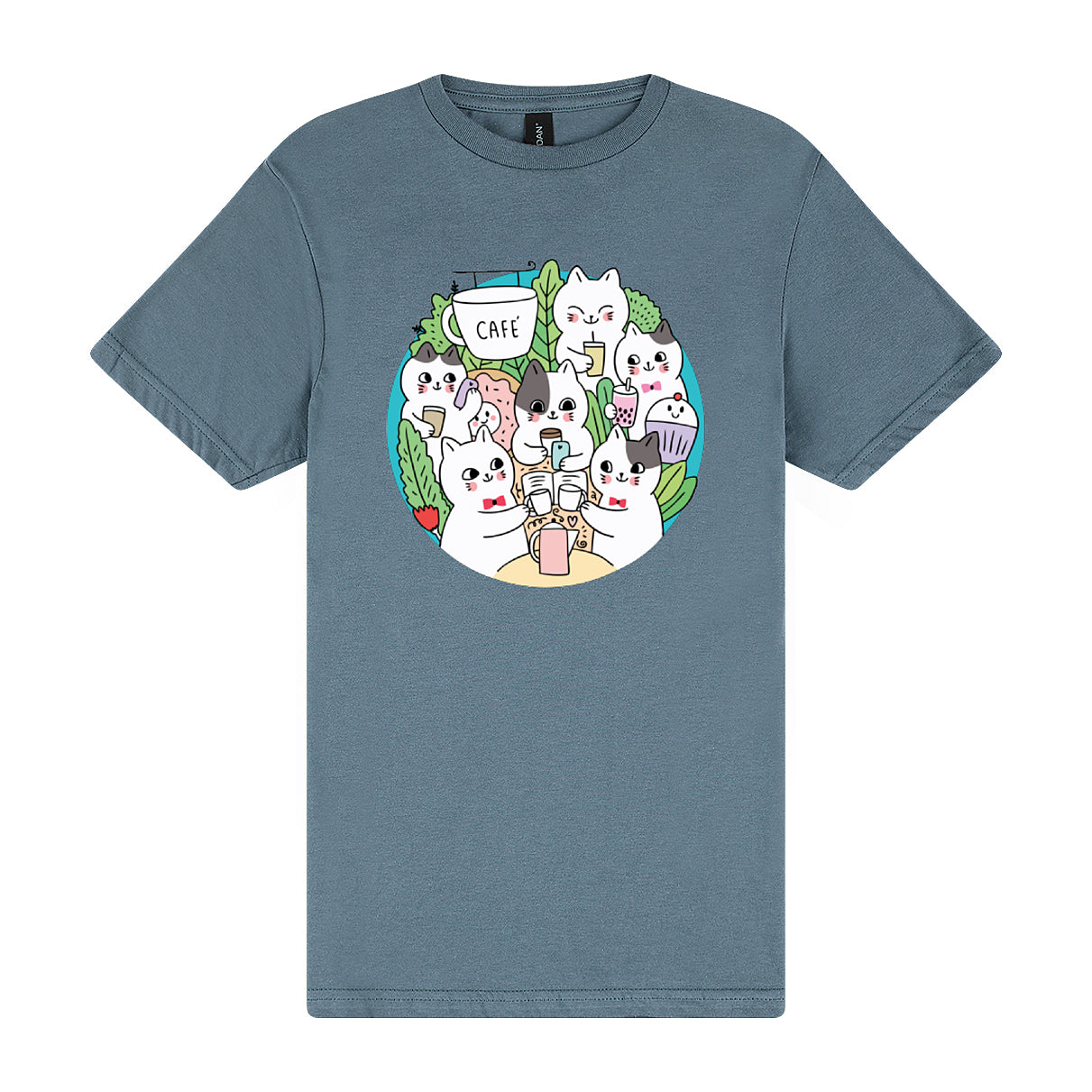 Cat Cafe Softstyle Tee
