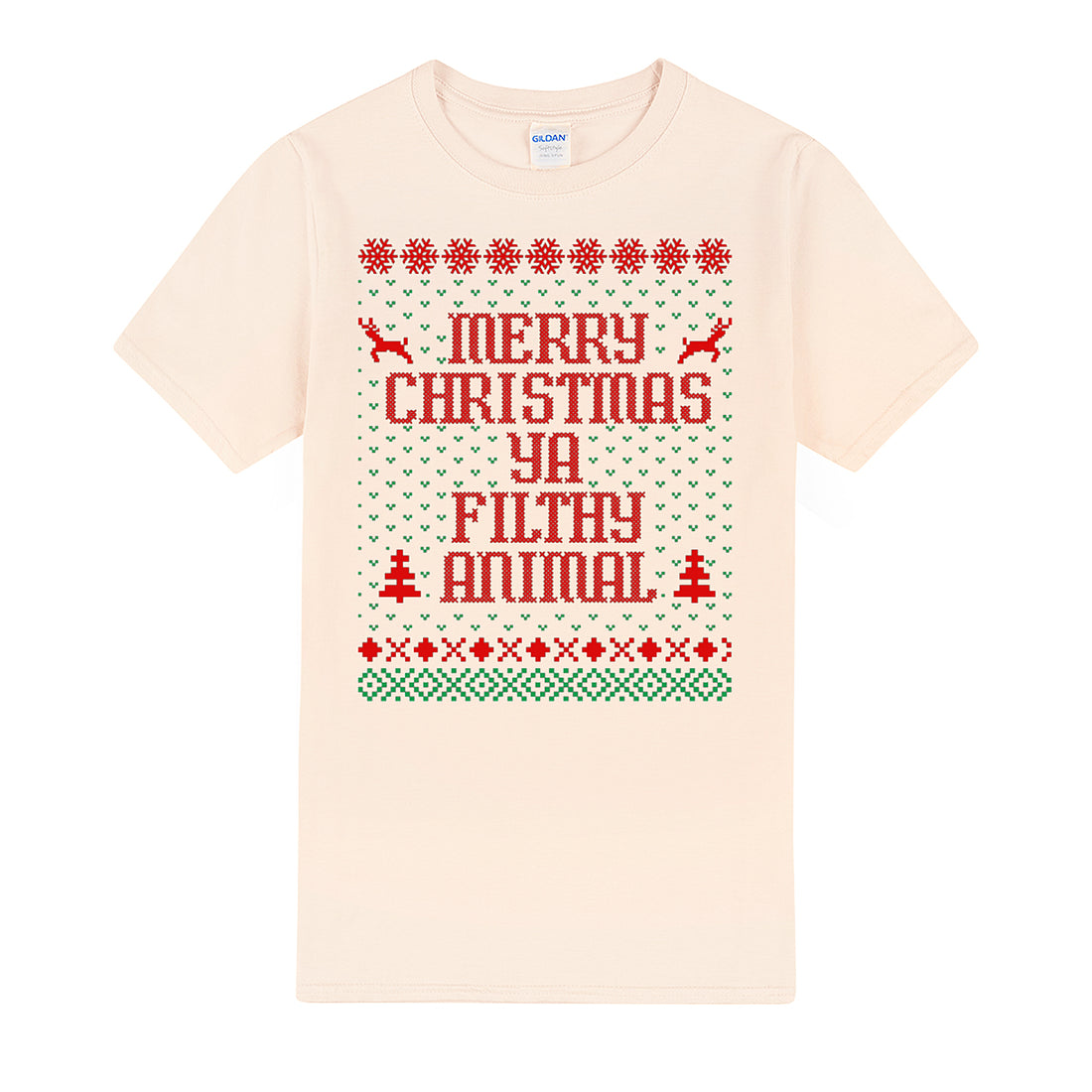Merry Christmas Ya Filthy Animal Tee