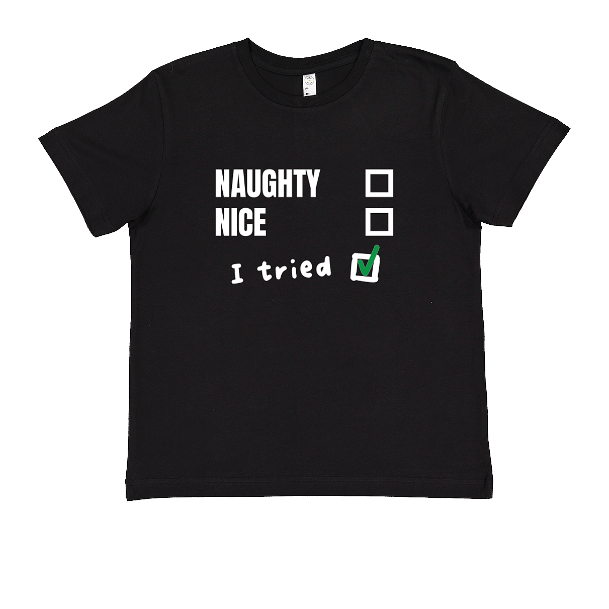 Naughty or Nice Kids Tee