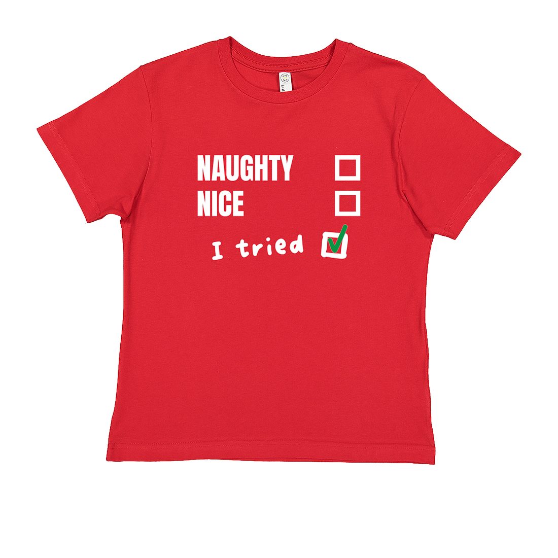 Naughty or Nice Kids Tee