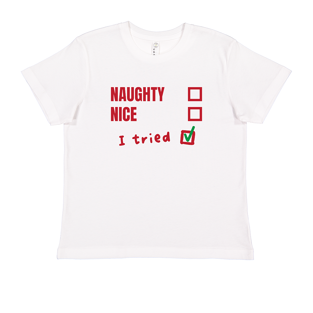 Naughty or Nice Kids Tee