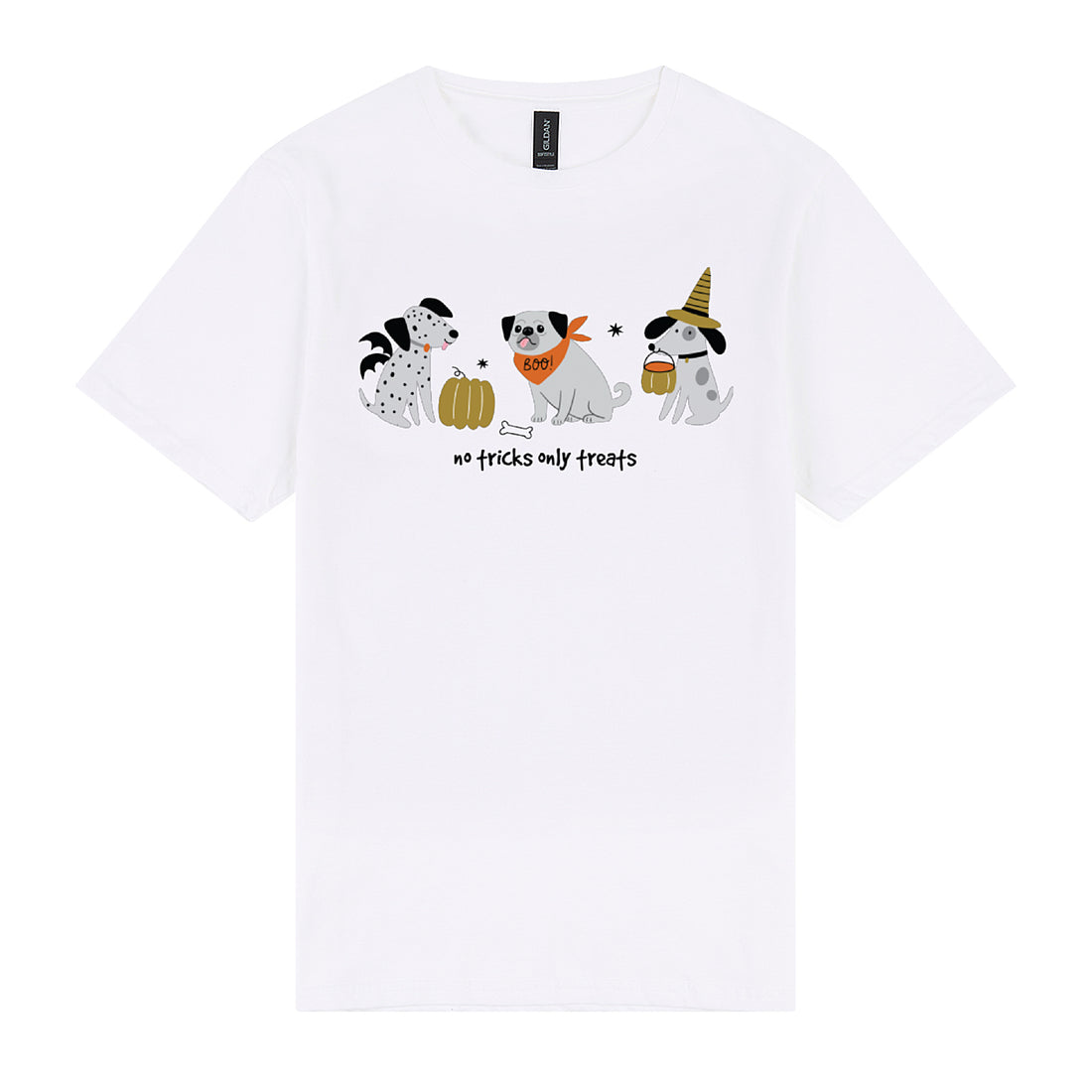 No Tricks Only Treats Softstyle Tee