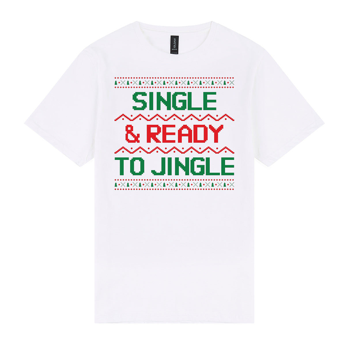 Single &amp; Ready to Jingle Softstyle Tee
