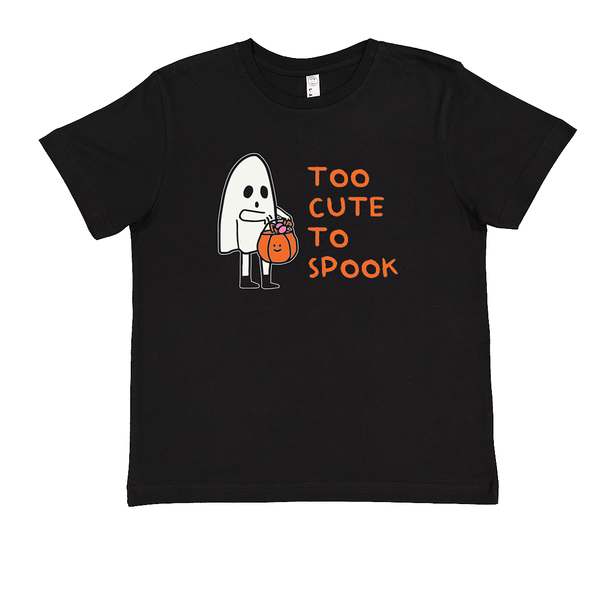 Too Cute To Spook Halloween Kids Tee