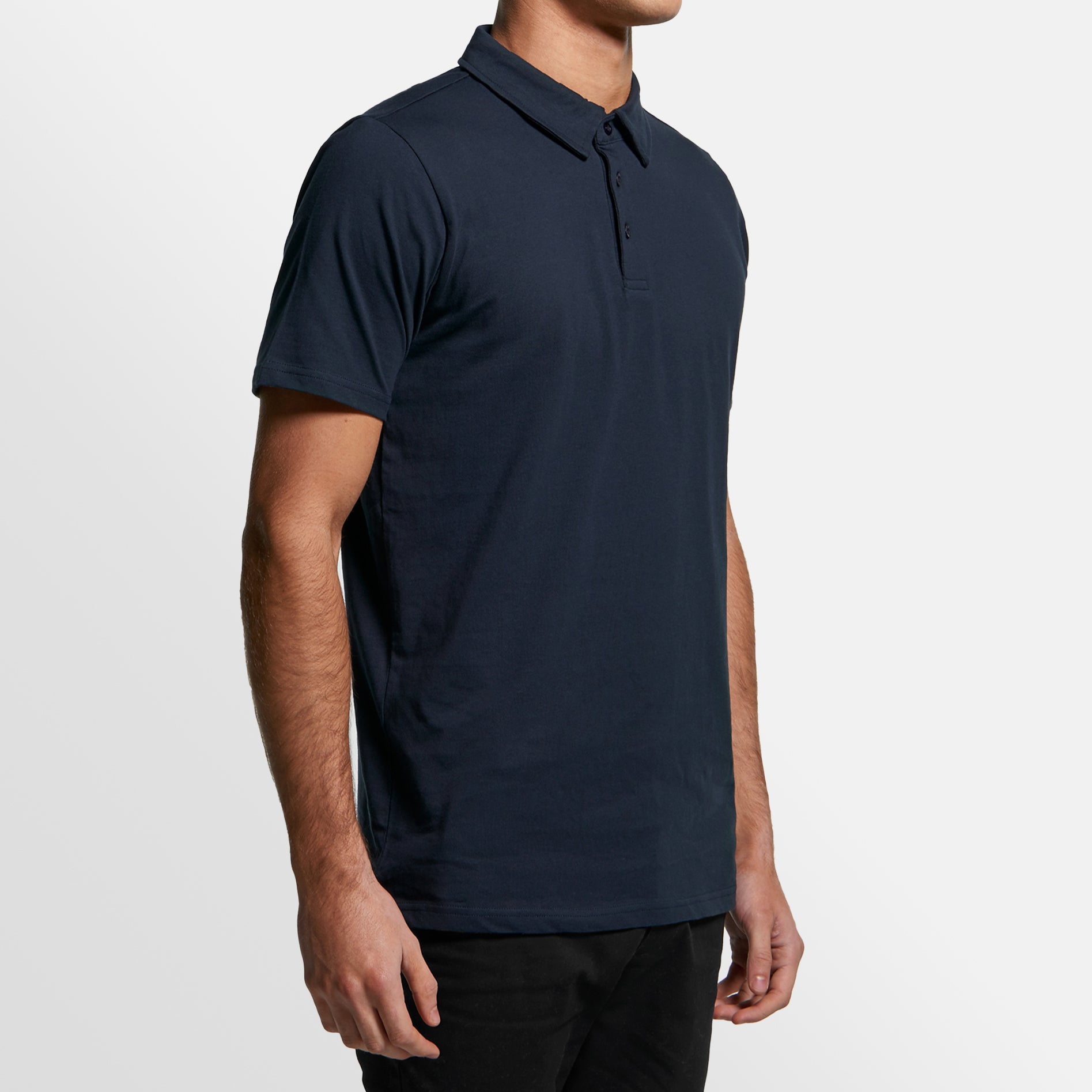 Collared clearance shirt side